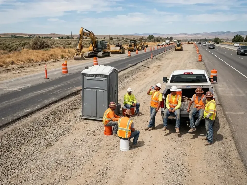 highway-road-construction-crew-007 — frequently asked questions, Porta Potty and Restroom Rentals in Goulding, FL